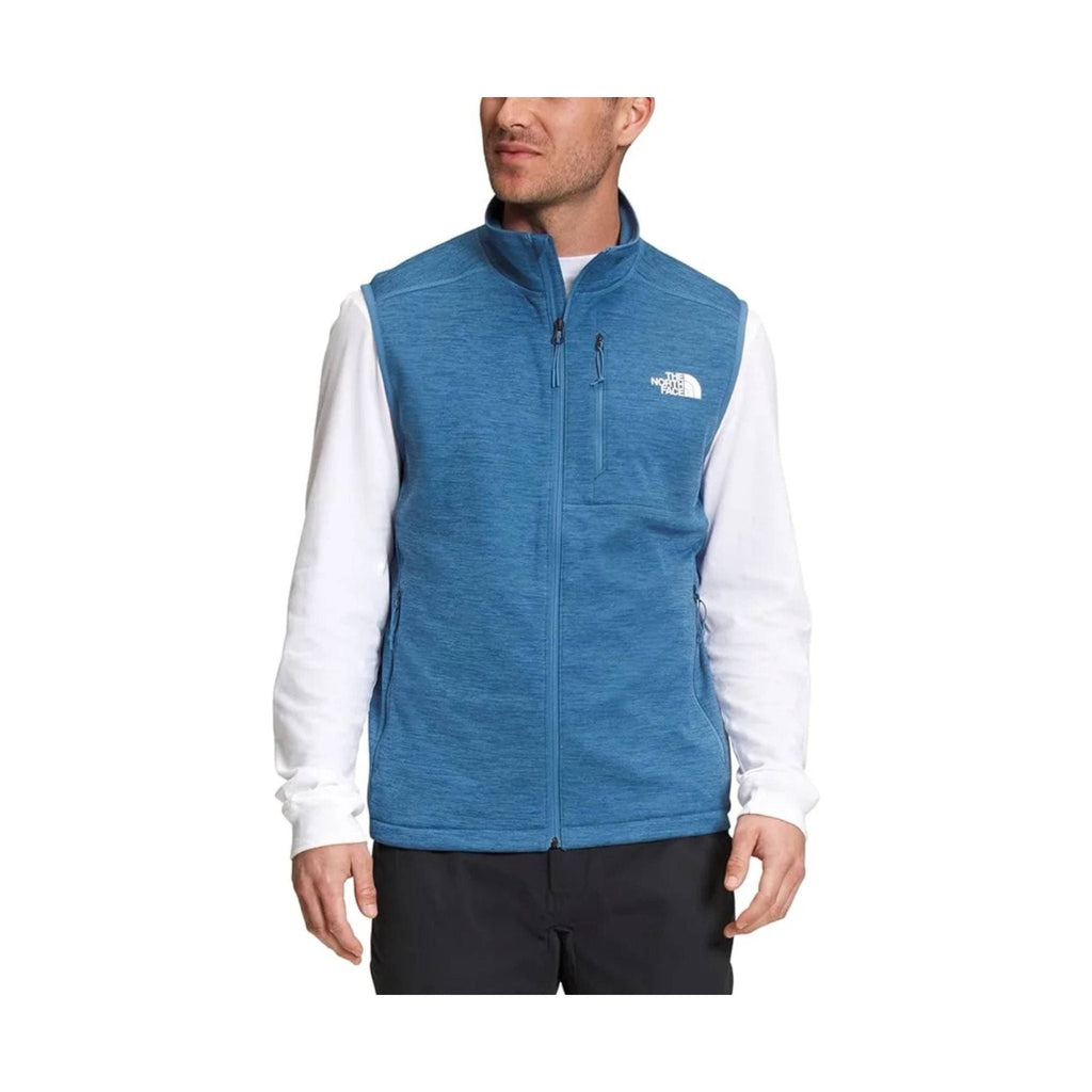 The North Face Men's Canyonlands Vest - Federal Blue Heather - Lenny's Shoe & Apparel