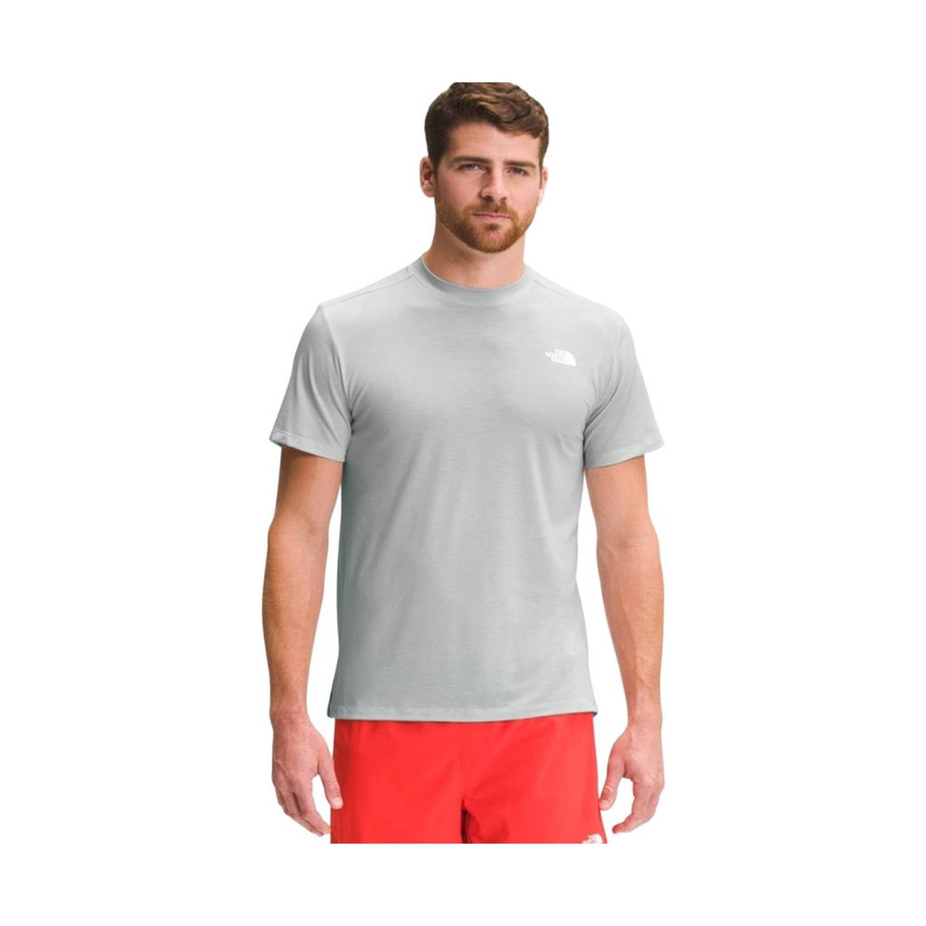 The North Face Men's Wander Short Sleeve -Tin Grey - Lenny's Shoe & Apparel