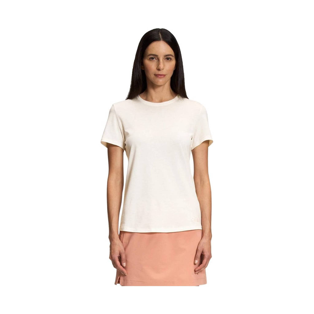 The North Face Women's Terrain Short Sleeve Tee - Gardenia White - Lenny's Shoe & Apparel