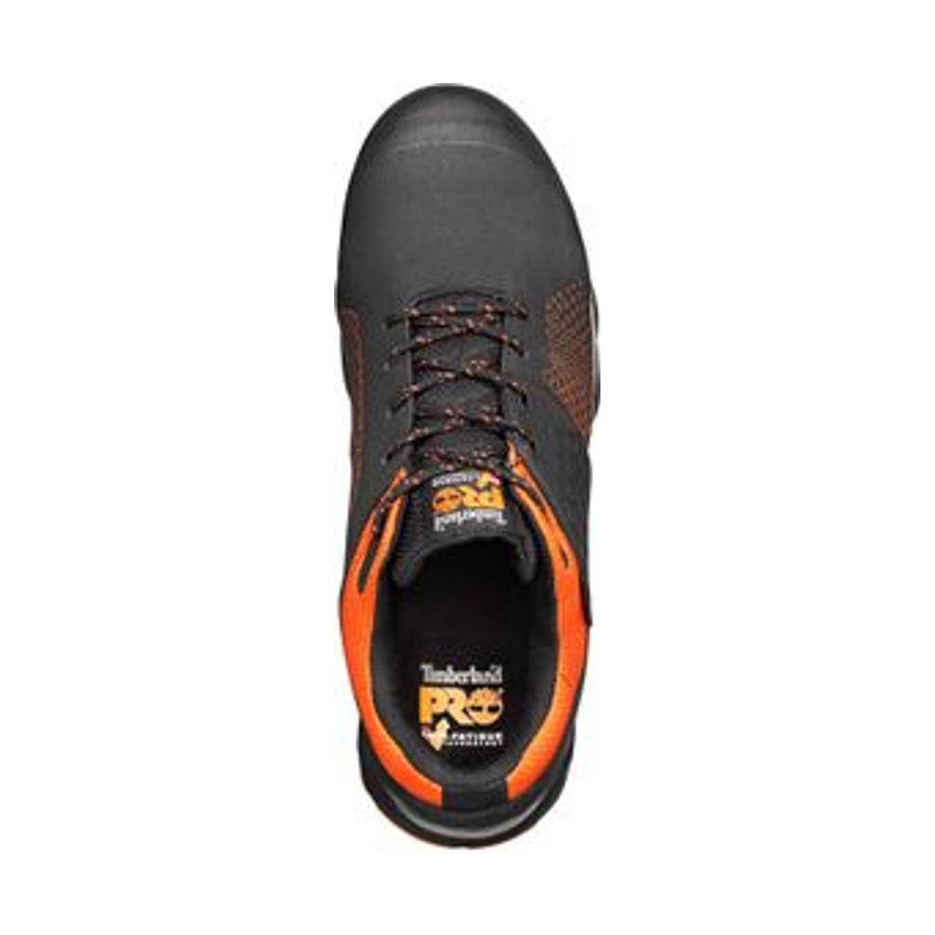 Timberland Pro Men's Waterproof Ridgework Low Composite Toe Work Shoe - Black/Orange - Lenny's Shoe & Apparel