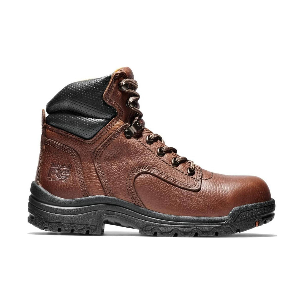 Timberland Pro Women`s Titan 6" Alloy Toe Boot - Coffee Full Grain - Lenny's Shoe & Apparel