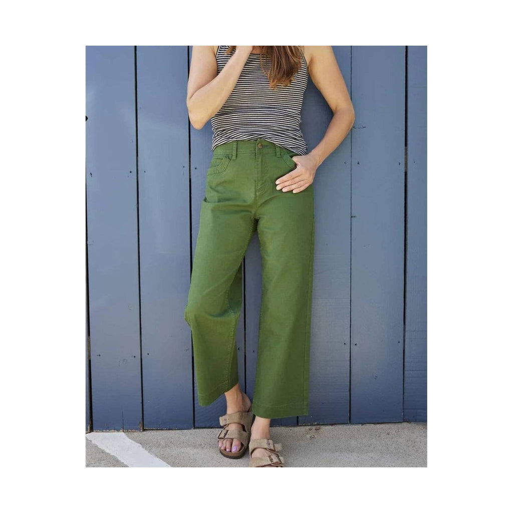 Toad & Co Women's Earthworks Wide Leg Pant - Pasture - Lenny's Shoe & Apparel