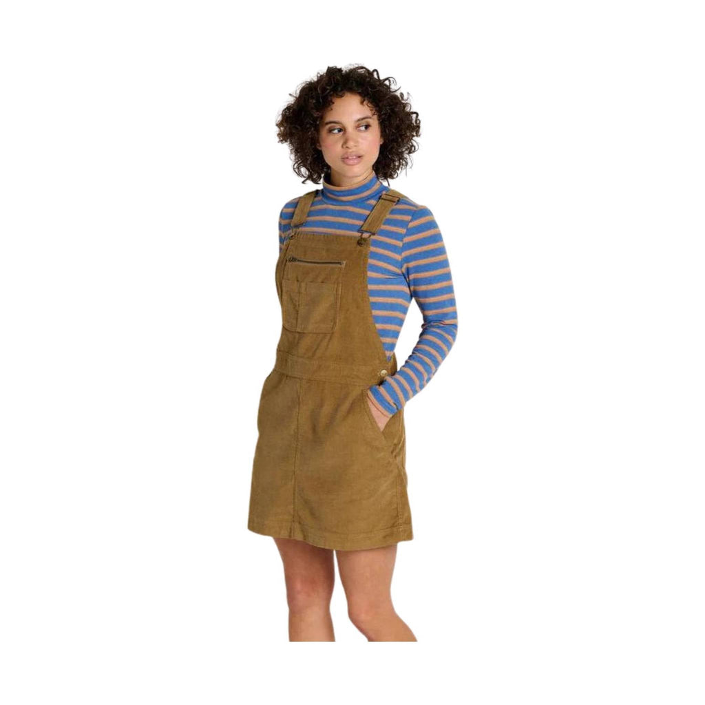 Toad & Co Women's Scouter Cord Jumper - Honey Brown - Lenny's Shoe & Apparel