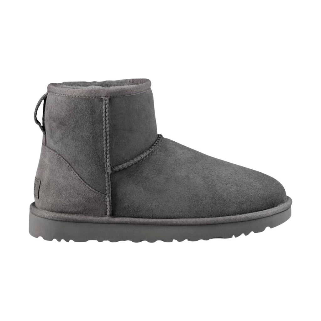 UGG Women's Classic Mini II Boot - Grey Suede - Lenny's Shoe & Apparel