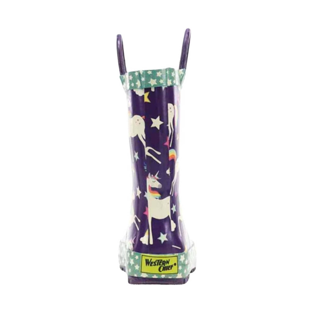 Western Chief Kids' Unicorn Dreams Rain Boot - Purple - Lenny's Shoe & Apparel