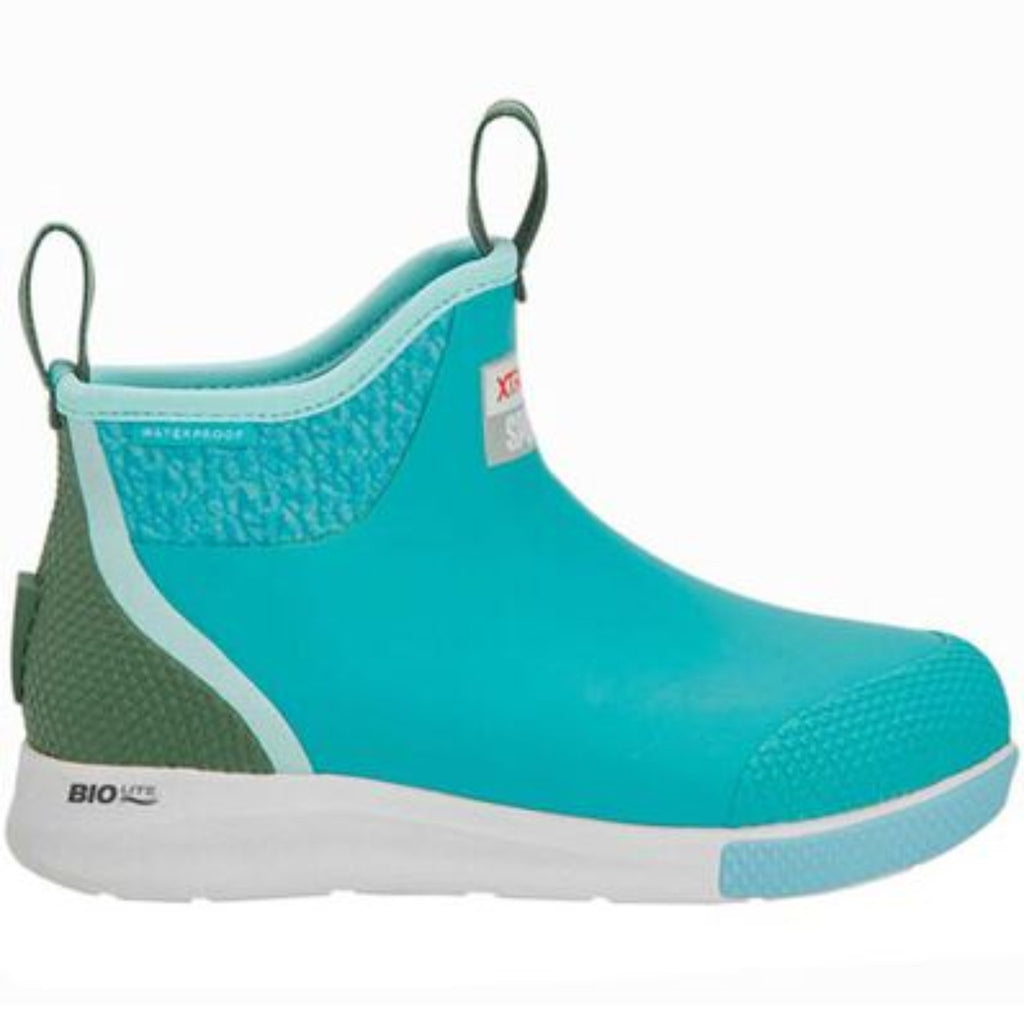 Xtratuf Women's 6 Inch Ankle Deck Boot Sport - Teal - Lenny's Shoe & Apparel