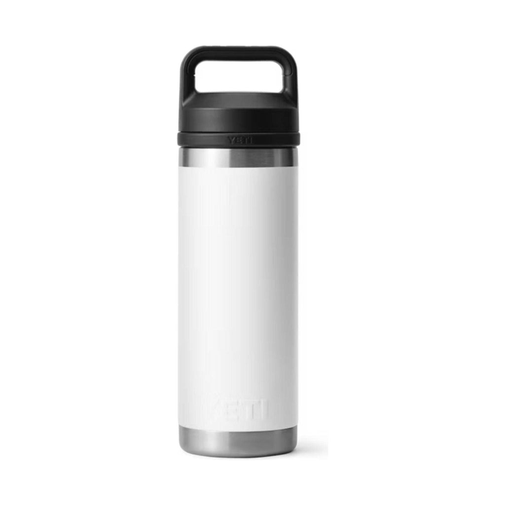 YETI Rambler 18 oz Bottle w/ Chug Cap - White - Lenny's Shoe & Apparel