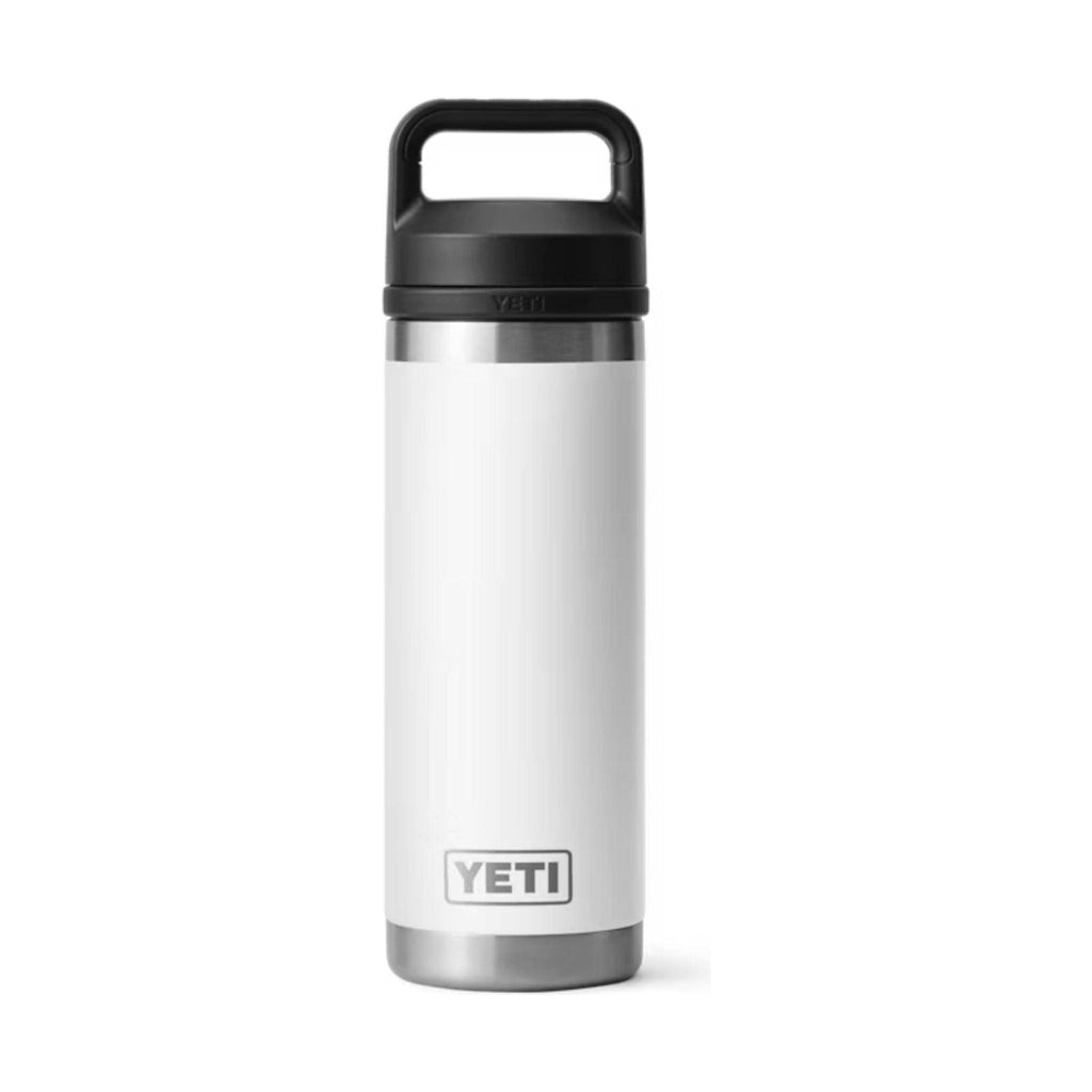 YETI Rambler 18 oz Bottle w/ Chug Cap - White - Lenny's Shoe & Apparel