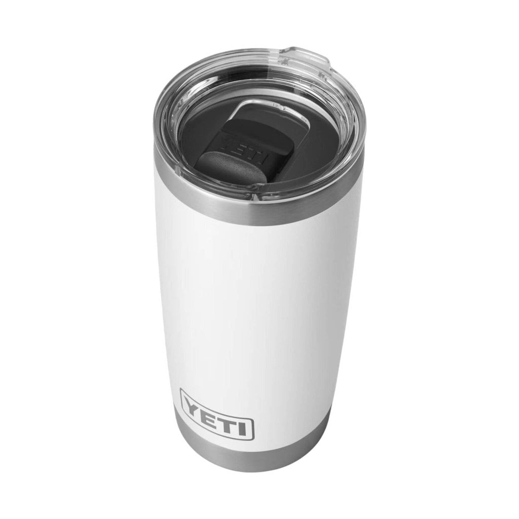 YETI Rambler 20 oz Tumbler w/ Magslider Lid - White - Lenny's Shoe & Apparel